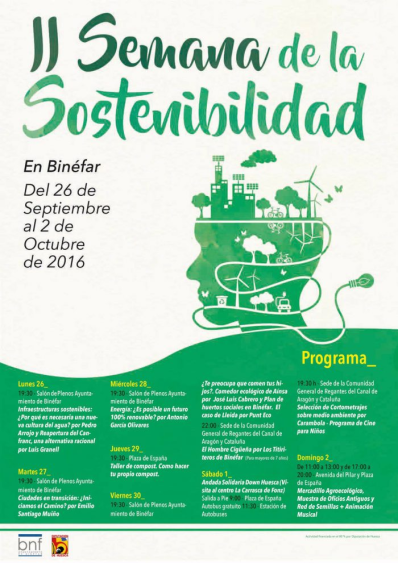 cartel_ii_semana_sostenibilidad_binefar